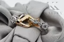 Earrings Vintage Jewlery Zircon Original Vintage 14K Rose White Gold vec150r