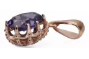 Argent 925 pendentif avec alexandrite vpc008s russe style Vintage soviétique