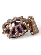Argent 925 pendentif avec alexandrite vpc008s russe style Vintage soviétique