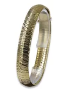 Gelbes italienisches 14k gold fancy Armband cbt002y