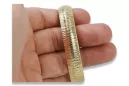 Gelbes italienisches 14k gold fancy Armband cbt002y