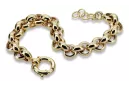 Bracelet d’ancrage en or jaune italien 14 carats cb025y Bracelet d’ancrage en or jaune italien 14 carats cb025y