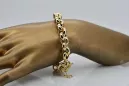 Bracelet d’ancrage en or jaune italien 14 carats cb025y Bracelet d’ancrage en or jaune italien 14 carats cb025y