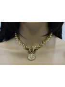 Золотая подвеска подвеска ★ https://zlotychlopak.pl/ru/ ★ Золотая марка 585 333 низкая цена