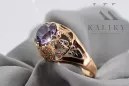 Rosă sovietică rusă 14k 585 aur Alexandrit Rubin Smarald Safir Zircon inel vrc080