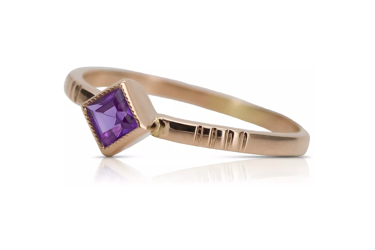 Rose soviétique russe 14k 585 or Alexandrite Ruby Emerald Sapphire Zircon ring vrc014 Rose soviétique russe 14k 585 or Alexandrite Ruby Emerald Sapphire Zircon ring vrc014