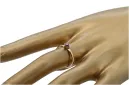 Ruso soviético rosa 14k 585 oro Alejandrita Rubí Esmeralda Zafiro Circón anillo vrc014