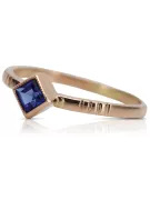Inel sovietic rusesc din aur 585 trandafir 14k alexandrit rubin smarald safir zircon vrc014