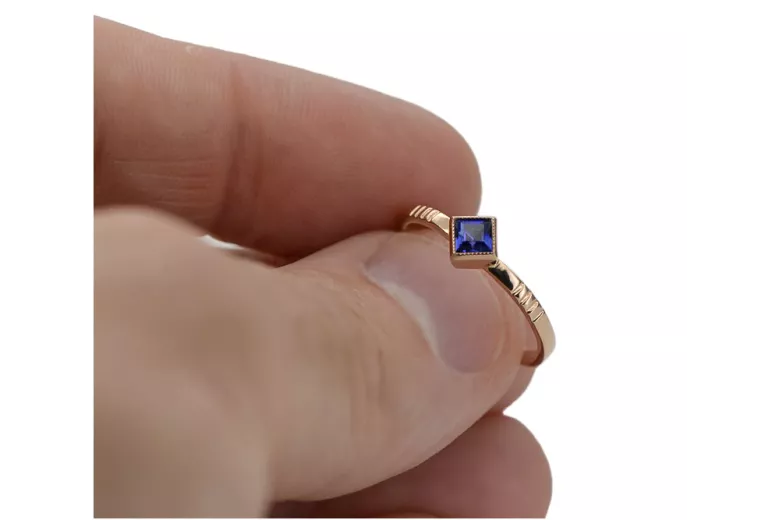 Inel sovietic rusesc din aur 585 trandafir 14k alexandrit rubin smarald safir zircon vrc014