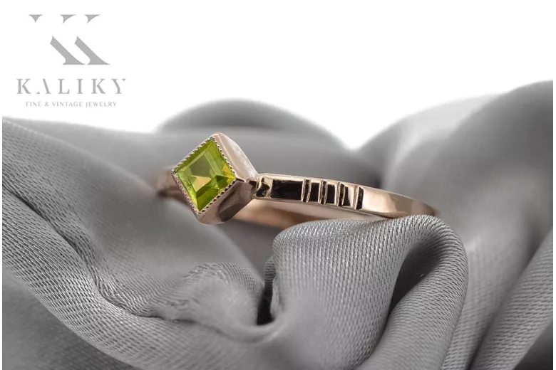 Inel sovietic rusesc din aur 585 trandafir 14k alexandrit rubin smarald safir zircon vrc014