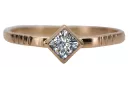 Russian Soviet rose 14k 585 gold Alexandrite Ruby Emerald Sapphire Zircon ring  vrc014