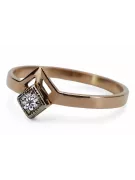Russian Soviet rose 14k 585 gold Alexandrite Ruby Emerald Sapphire Zircon ring  vrc313