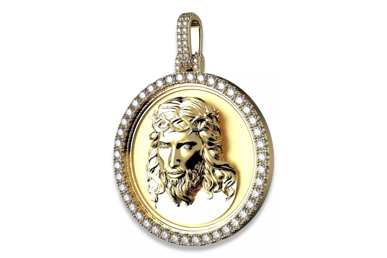 Colgante de oro ★ https://zlotychlopak.pl/es/ ★ Muestra de oro 585 333 bajo precio