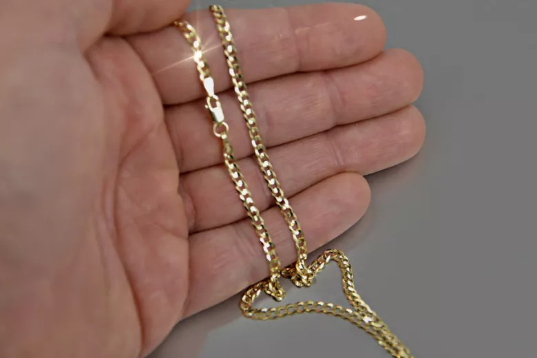 Łańcuszek z żółtego 14k złota ★ zlotychlopak.pl ★ Złoto 585 333 Tanio Łańcuszek z żółtego 14k złota ★ zlotychlopak.pl ★ Złoto 585 333 Tanio