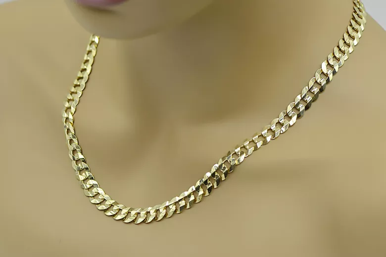 Łańcuszek z żółtego 14k złota ★ zlotychlopak.pl ★ Złoto 585 333 Tanio Łańcuszek z żółtego 14k złota ★ zlotychlopak.pl ★ Złoto 585 333 Tanio