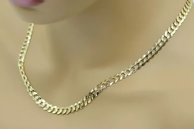 Łańcuszek z żółtego 14k złota ★ zlotychlopak.pl ★ Złoto 585 333 Tanio Łańcuszek z żółtego 14k złota ★ zlotychlopak.pl ★ Złoto 585 333 Tanio