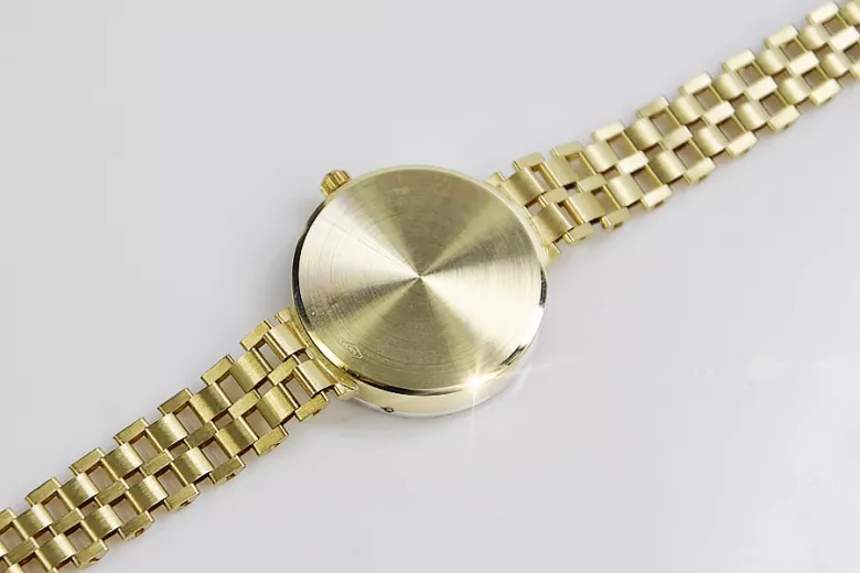 Reloj ★ de oro para damas zlotychlopak.pl Pureza de oro 585 333 ¡★ Precio bajo!