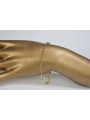 Italienischer Rosenkranz aus 14 Karat Gold "Dolce Gab" Armband rbc002yw