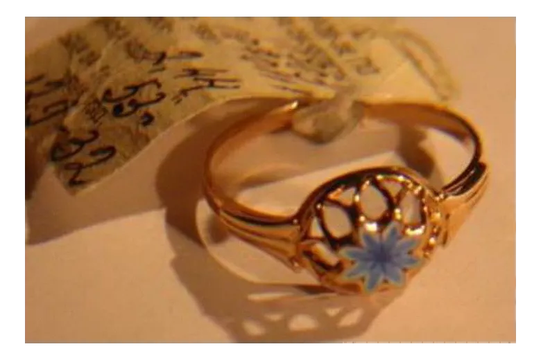 Vintage rose pink 14k 585 gold earrings vec190 alexandrite ruby emerald sapphire ...