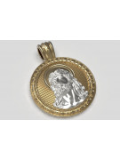 Jezus medallón icono colgante ★ zlotychlopak.pl ★ oro 585 333 precio bajo