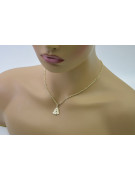 Mother of God medallion & diamond cut 14k gold chain