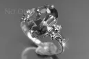 Russian Soviet rose 14k 585 gold Alexandrite Ruby Emerald Sapphire Zircon ring  vrc369
