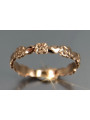 Russian Soviet rose pink 14k 585 gold Vintage ring vrn186