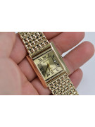 Złoty zegarek 14k 585 z bransoletą męski Geneve mw009y&mwb013y