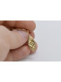 "Exquisite 14K 585 Gold Vintage-Roségold Keine Steine Blatt Ohrringe" ven117