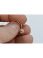 "Original Vintage 14K Rose Gold Ball Earrings with No Stones" ven191