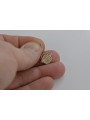 Оригинален ретро медальон от 14k розово злато без камъни в стил винтидж vpn032