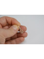 Винтажное розовое золото 14к 585, Подвеска в виде листа без камней vpn082