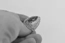 Russian Soviet rose 14k 585 gold Alexandrite Ruby Emerald Sapphire Zircon ring  vrc090