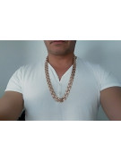 Yellow rose gold chain ★ russiangold.com ★ Gold 585 333 Low price ★ Garibaldi Bismark