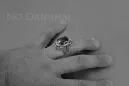 Russian Soviet rose 14k 585 gold Alexandrite Ruby Emerald Sapphire Zircon ring  vrc031