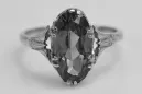 Russian Soviet rose 14k 585 gold Alexandrite Ruby Emerald Sapphire Zircon ring  vrc058