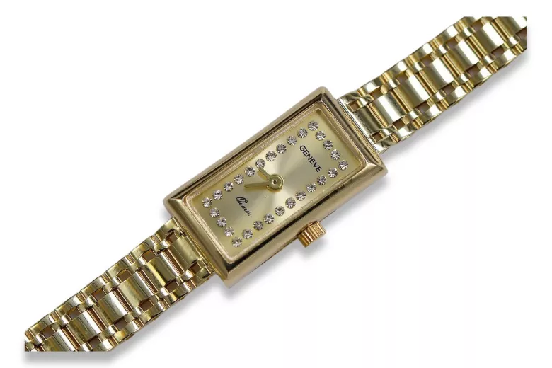 Золотые женские часы ☆ zlotychlopak.pl ☆ Чистота золота 585 333 Низкая цена!