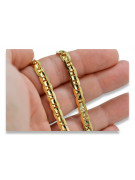 Yellow rose gold chain ★ russiangold.com ★ Gold 585 333 Low price