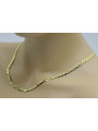 Yellow rose gold chain ★ russiangold.com ★ Gold 585 333 Low price