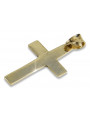 Золотой католический крест ★ russiangold.com ★ Золото 585 333 Низкая цена