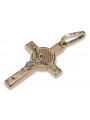 Gold Catholic papal Cross ★ russiangold.com ★ Gold 585 333 Low price