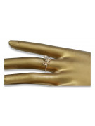 Russisch Sowjet rosa 14 Karat 585 gold Vintage Ring vrn088
