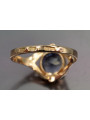 Radziecki 14k 585 złoty Rosyjski pierścionek z różowego złota z Aleksandrytem Rubinem Szafirem Szmaragdem Cyrkonią vrc373