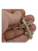 Gold Orthodox Cross ★ russiangold.com ★ Gold 585 333 Niedriger Preis