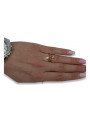 Russisch Sowjet rosa 14 Karat 585 gold Vintage Ring vrn070