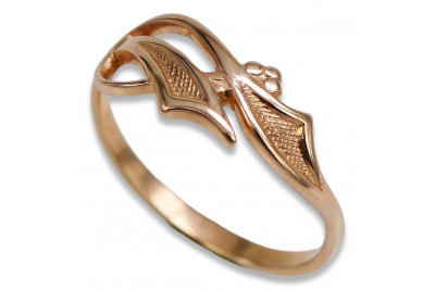 "Original 14 Karat Vintage-Roségold Ring, Keine Edelsteine, 62.10.10.T" vrn049