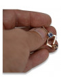 Vintage rose pink 14k 585 gold earrings vec005 alexandrite ruby emerald sapphire ...