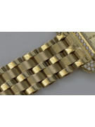 Гривна ★ за часовници от жълто розово злато russiangold.com ★ злато 585 333 Ниска цена