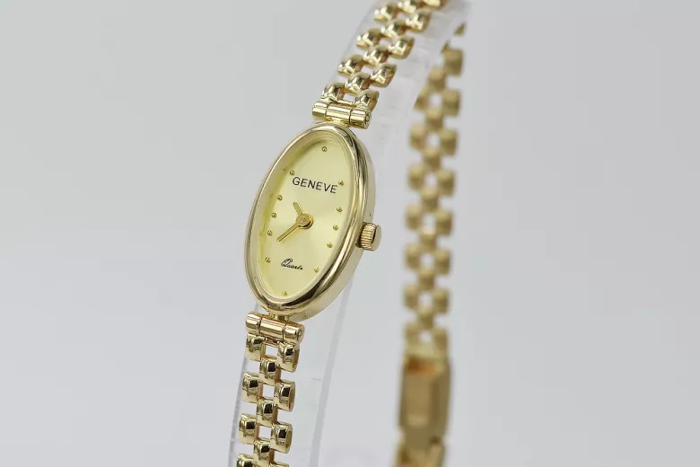 Gold ladies watch ★ zlotychlopak.pl ★ Gold purity 585 333 Low price!