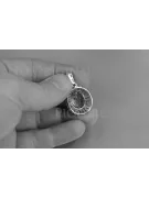 Vintage rose gold plated silver 925 alexandrite ruby emerald sapphire zircon ... pendant vpc007rp